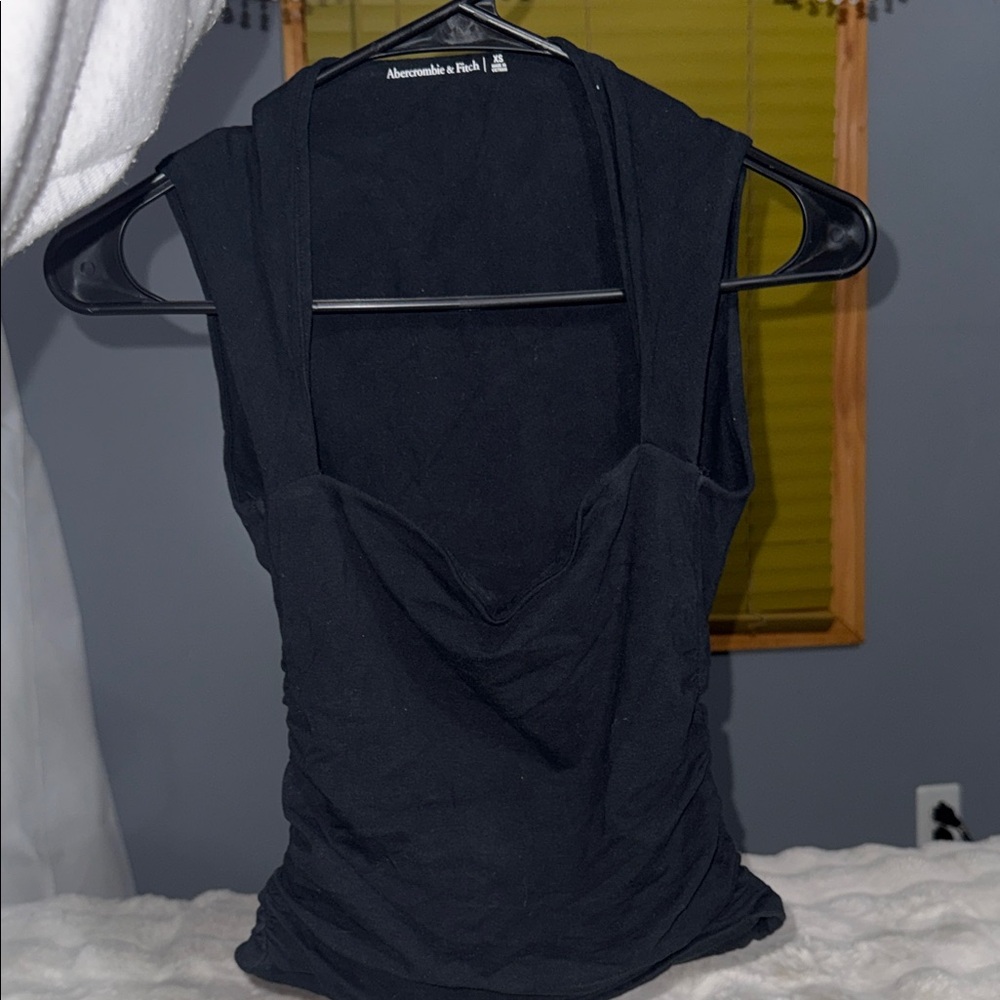 Abercrombie & Fitch Black Tank Top